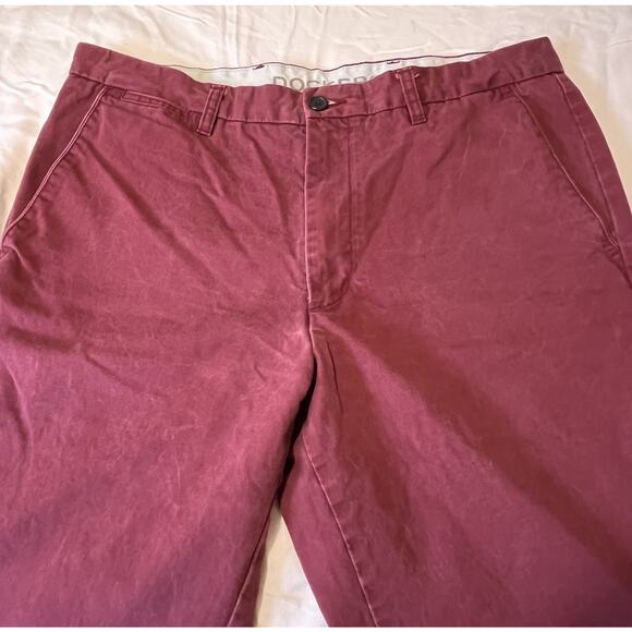 Dockers D3 Classic Fit Khaki Diem Red Pants 38x34 Straight 100% Cotton - Picture 7 of 11